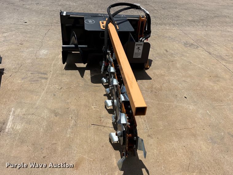 image for item ES8826 2025 Wolverine TCR-12-48H skid steer trencher