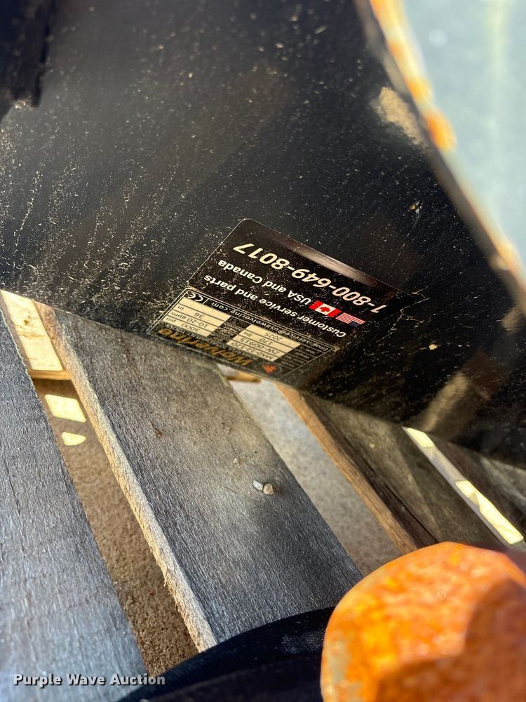 image for item ES8827 2025 Wolverine MAD-12-12D compact utility loader auger