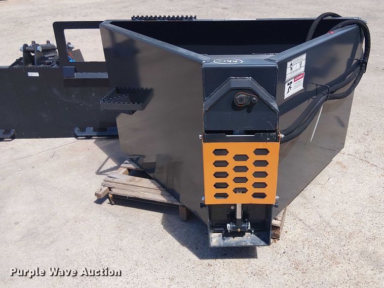 image for item ES8829 2025 Wolverine CCT-11-148W skid steer concrete chute bucket