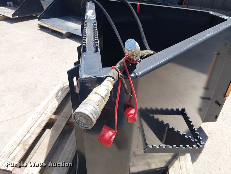 image for item ES8829 2025 Wolverine CCT-11-148W skid steer concrete chute bucket