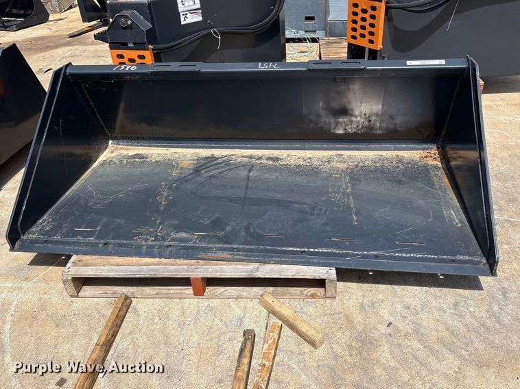 image for item ES8832 2025 Wolverine TDB-11-72W skid steer bucket