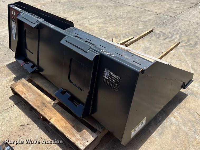 image for item ES8832 2025 Wolverine TDB-11-72W skid steer bucket