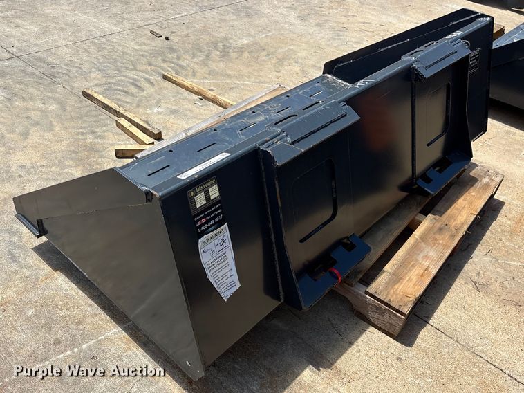 image for item ES8832 2025 Wolverine TDB-11-72W skid steer bucket