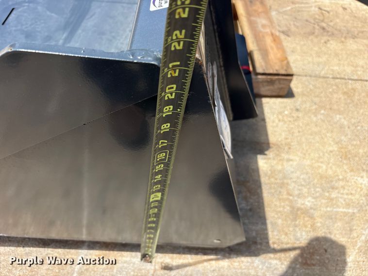 image for item ES8832 2025 Wolverine TDB-11-72W skid steer bucket