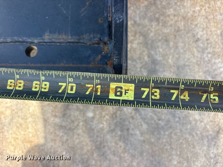 image for item ES8832 2025 Wolverine TDB-11-72W skid steer bucket