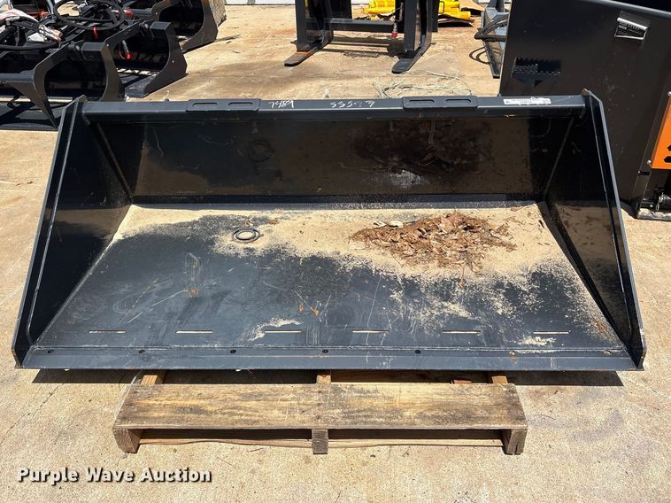 image for item ES8833 2025 Wolverine TDB-11-66W skid steer bucket