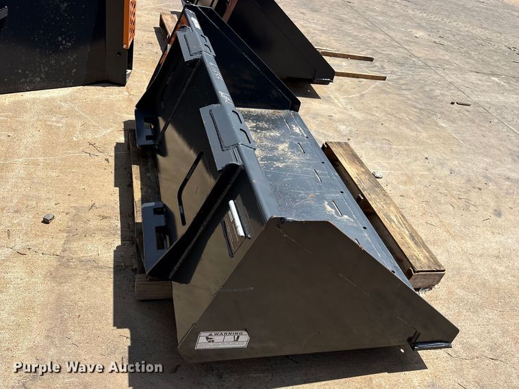 image for item ES8833 2025 Wolverine TDB-11-66W skid steer bucket