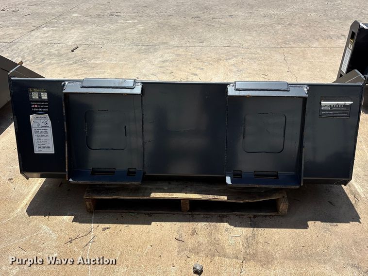 image for item ES8833 2025 Wolverine TDB-11-66W skid steer bucket