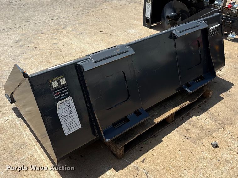 image for item ES8833 2025 Wolverine TDB-11-66W skid steer bucket