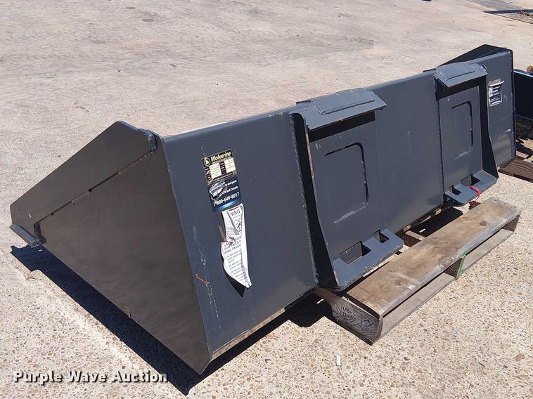 image for item ES8834 2025 Wolverine TDB-11-78W skid steer bucket