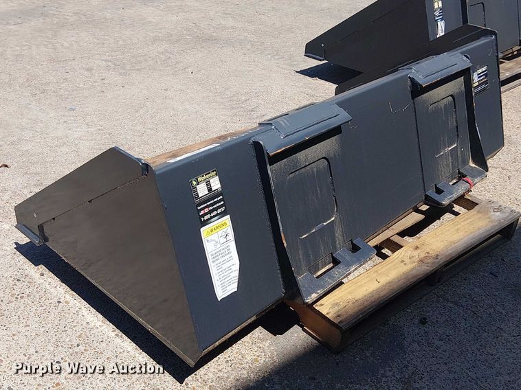 image for item ES8835 2025 Wolverine TDB-11-72W skid steer bucket