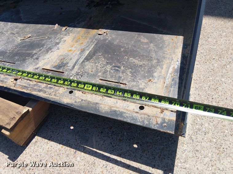 image for item ES8835 2025 Wolverine TDB-11-72W skid steer bucket