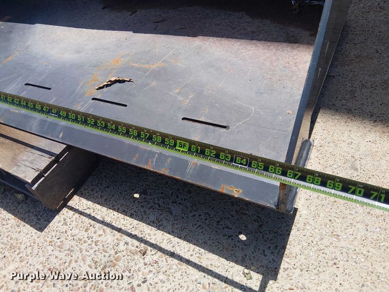 image for item ES8836 2025 Wolverine TDB-11-66W skid steer bucket