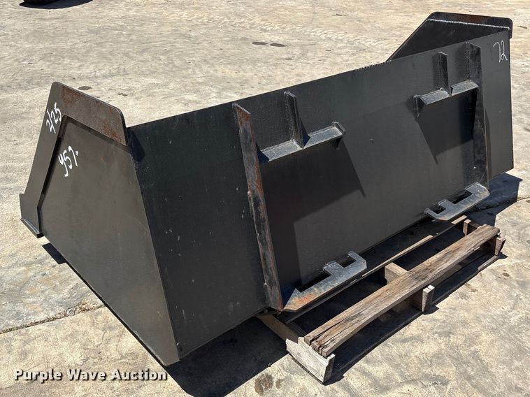 image for item ES8837 skid steer bucket