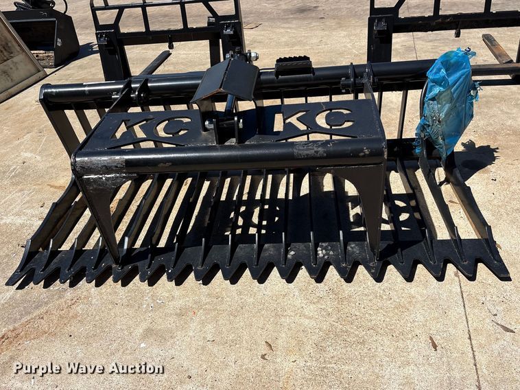 image for item ES8838 KC skid steer grapple bucket