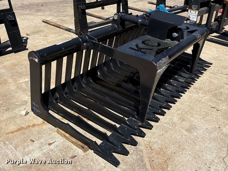 image for item ES8838 KC skid steer grapple bucket