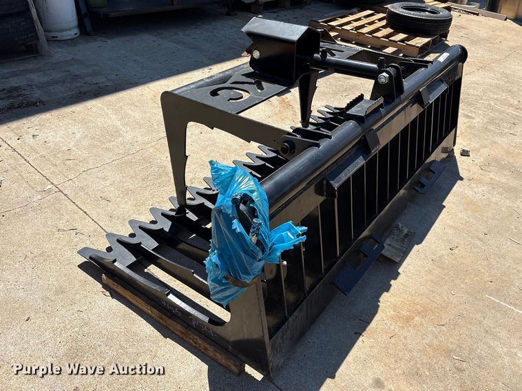 image for item ES8838 KC skid steer grapple bucket