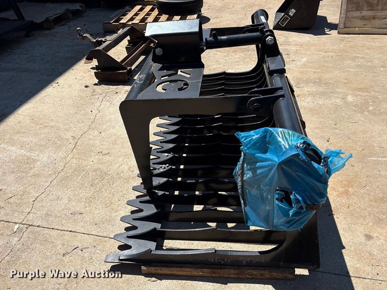 image for item ES8838 KC skid steer grapple bucket