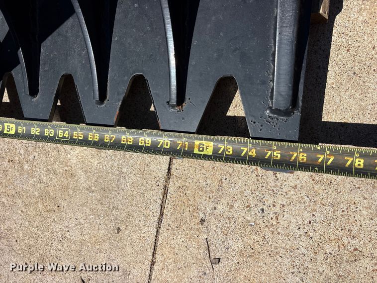 image for item ES8838 KC skid steer grapple bucket