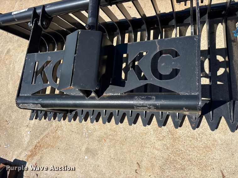 image for item ES8838 KC skid steer grapple bucket