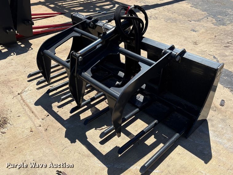 image for item ES8846 2025 Wolverine MFG-13-63W skid steer root grapple bucket