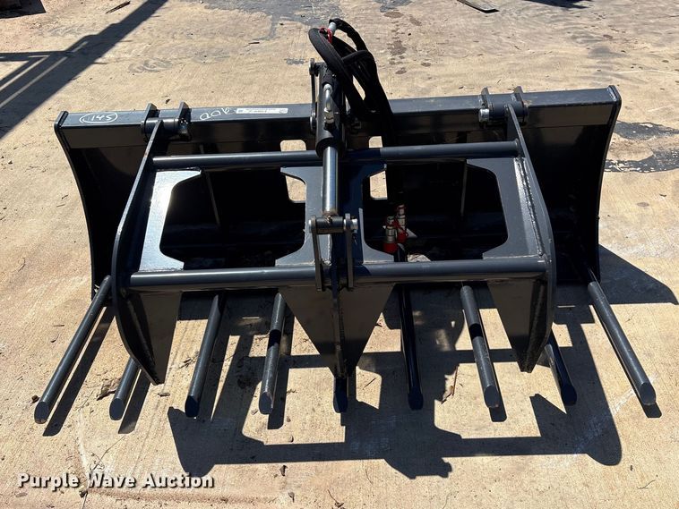 image for item ES8846 2025 Wolverine MFG-13-63W skid steer root grapple bucket