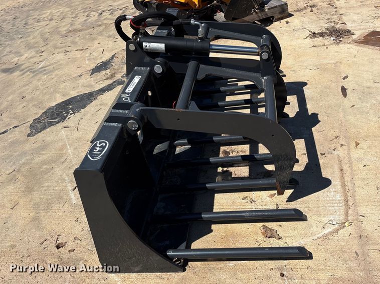 image for item ES8846 2025 Wolverine MFG-13-63W skid steer root grapple bucket