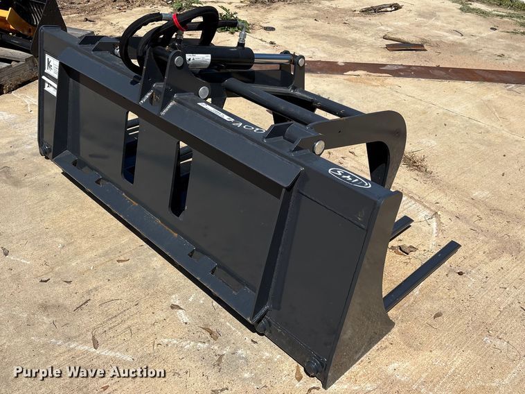 image for item ES8846 2025 Wolverine MFG-13-63W skid steer root grapple bucket
