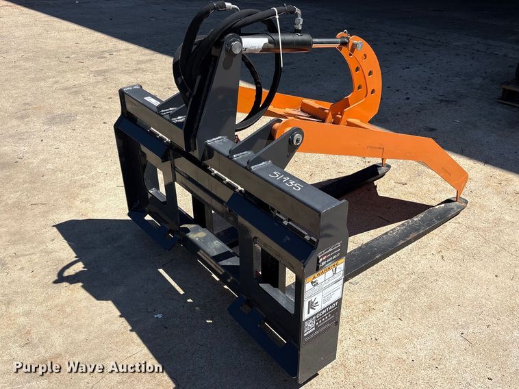 image for item ES8854 2024 Wolverine FGP-11-3300P skid steer grapple forks