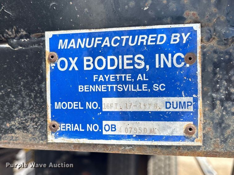 image for item ES8883 2007 Mack CTP713 dump truck