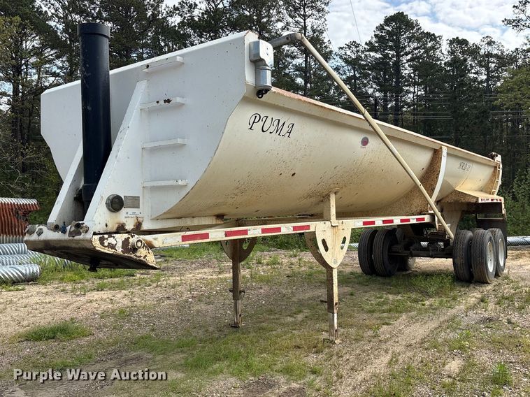 image for item ES8887 2018 Puma end dump trailer