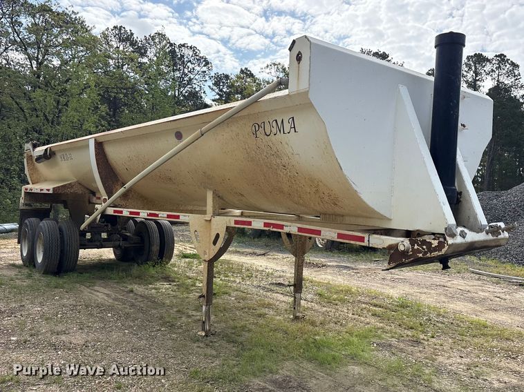 image for item ES8887 2018 Puma end dump trailer
