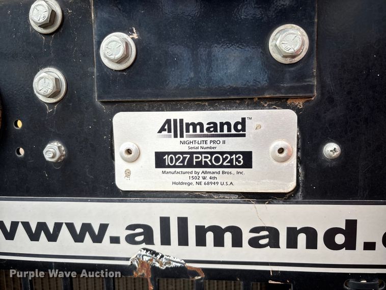 image for item ES8927 Allmand Night-Lite Pro II light plant