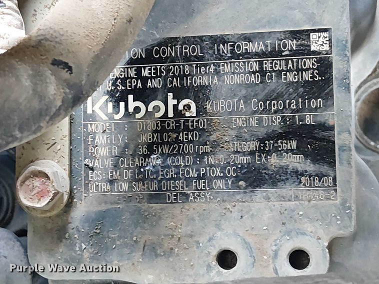 image for item ES8928 2019 Sullair 185D air compressor