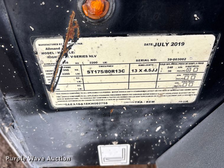 image for item ES8930 2019 Allmand Nite-Lite V-Series  light plant