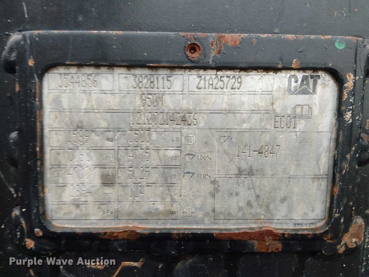 image for item ES8933 2021 Caterpillar 950M wheel loader