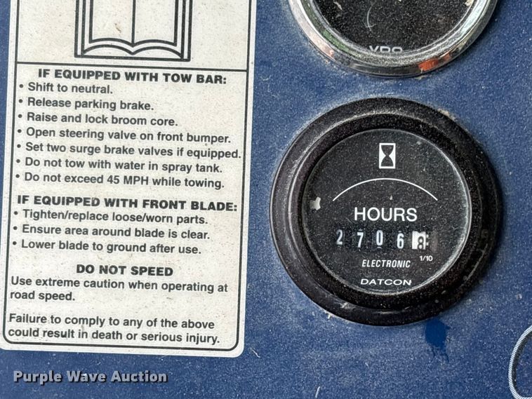 image for item ES8936 2016 Broce CR350 broom