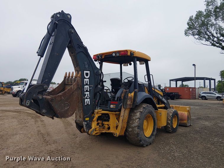 image for item ES8937 2018 John Deere 310SL backhoe