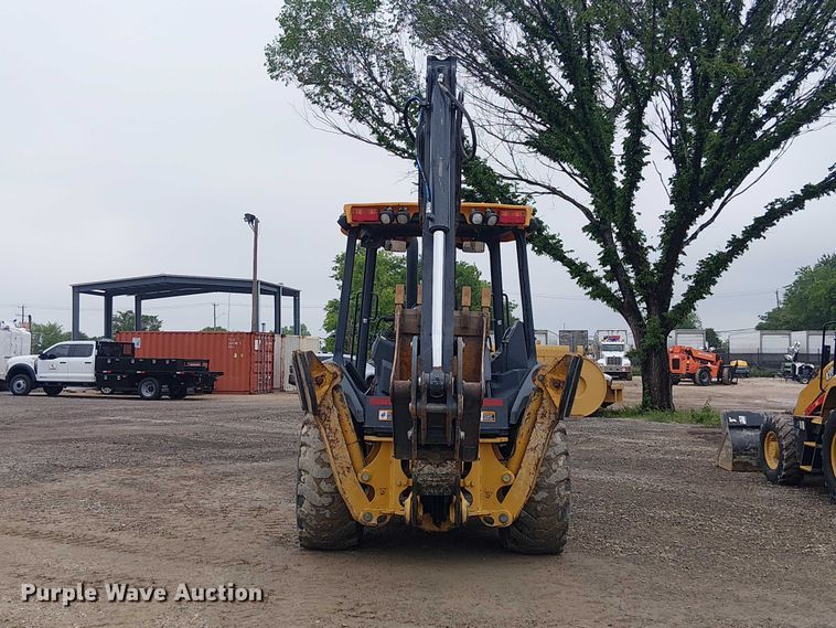 image for item ES8937 2018 John Deere 310SL backhoe