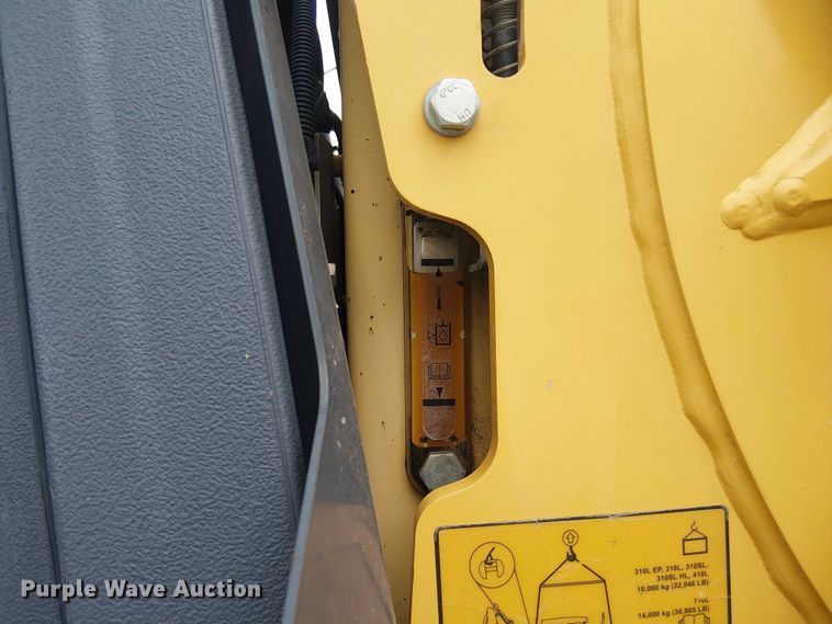 image for item ES8937 2018 John Deere 310SL backhoe