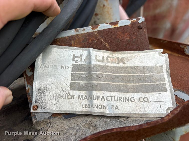 image for item ES8941 Hauck Pumping Unit fuel tank