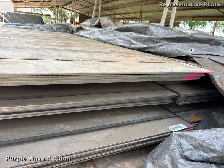 image for item ES8945 (10) 5' x 10' metal sheets