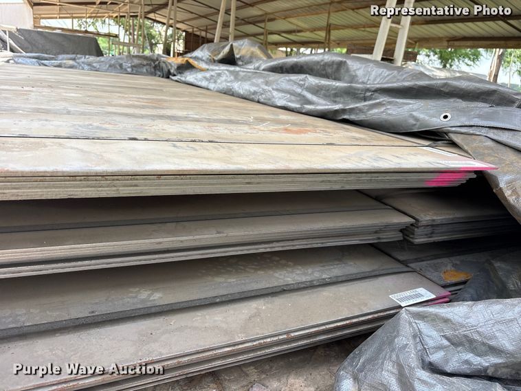 image for item ES8946 (10) 5' x 10' metal sheets