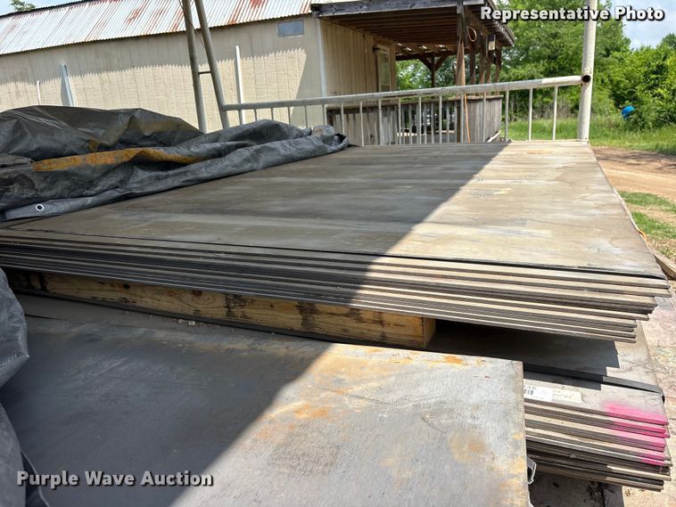 image for item ES8946 (10) 5' x 10' metal sheets