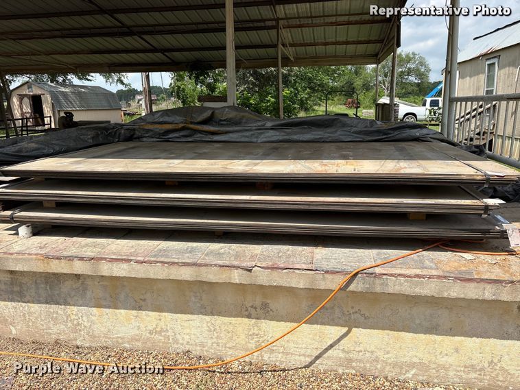 image for item ES8946 (10) 5' x 10' metal sheets