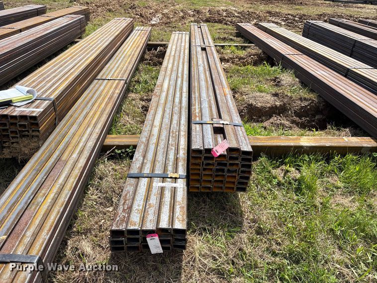 image for item ES8957 (49) joints of rectangular tubing