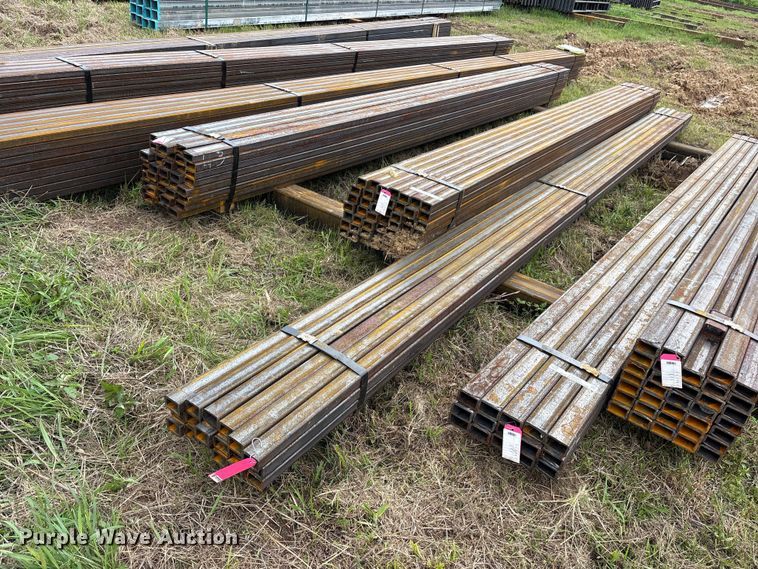 image for item ES8958 (67) joints of rectangular tubing