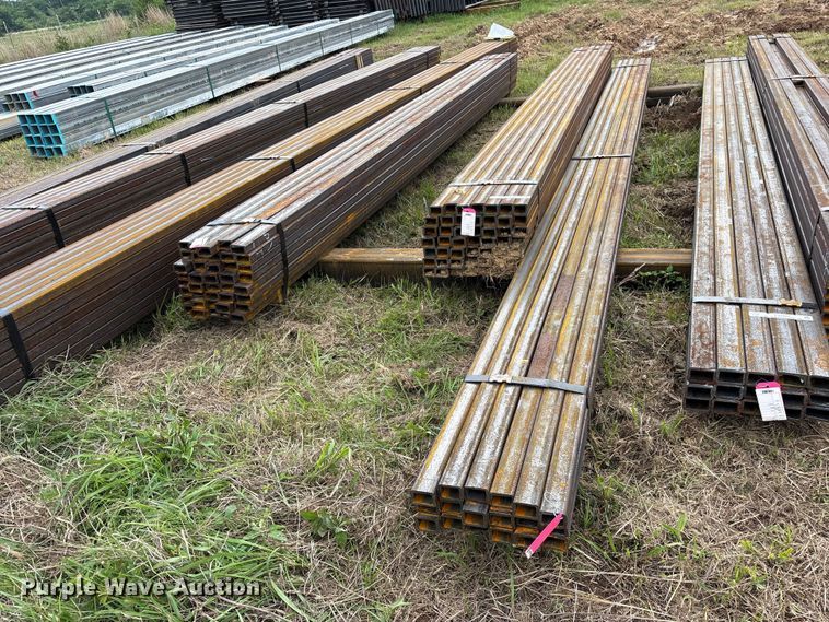 image for item ES8958 (67) joints of rectangular tubing