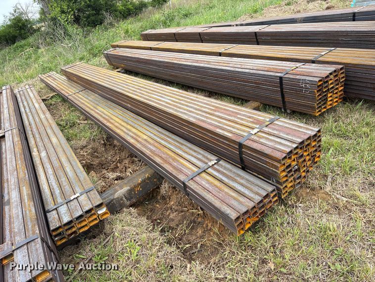 image for item ES8958 (67) joints of rectangular tubing