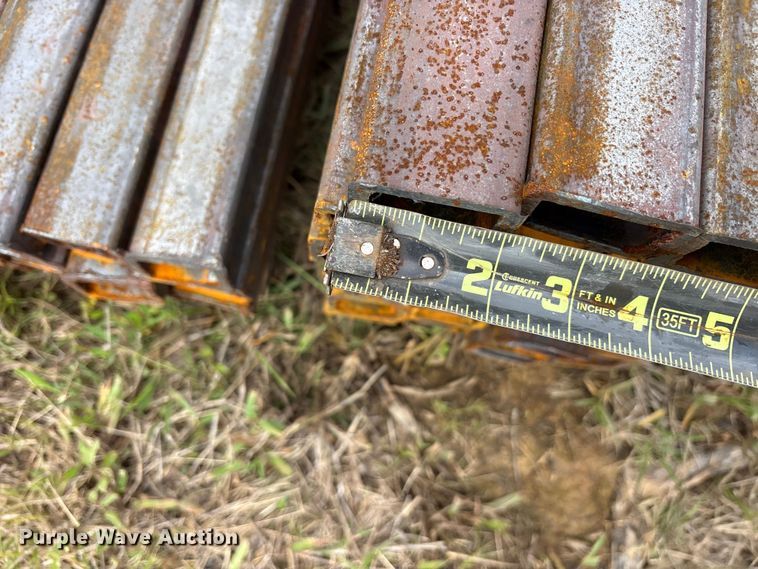 image for item ES8958 (67) joints of rectangular tubing